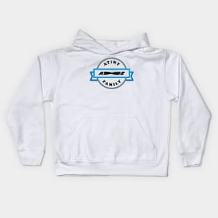 ATEEZ Atiny family logo ribbon Kids Hoodie